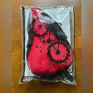 Red Bikeroo Exercise Gel Bike Seat Cover Size Small